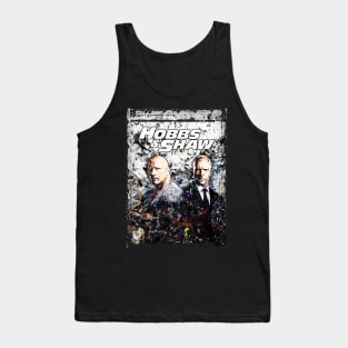 hobbs and shaw abstract art Tank Top